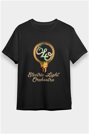 Electric Light Orchestra Siyah Unisex Tişört T-Shirt - TişörtFabrikası