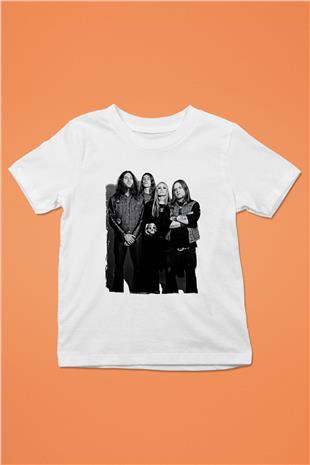 Electric Wizard Baskılı Beyaz Unisex Beyaz Çocuk Tişört - Tshirt