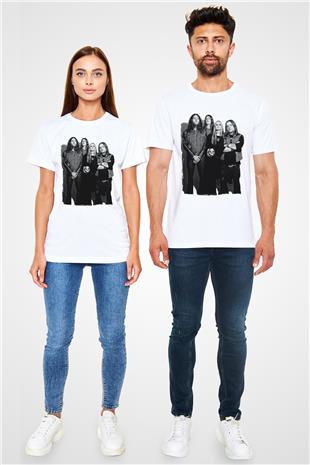 Electric Wizard Baskılı Unisex Beyaz Tişört - Tshirt