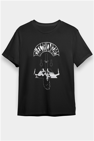 Electric Wizard Baskılı Unisex Siyah Tişört - Tshirt