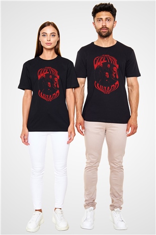 Electric Wizard Baskılı Unisex Siyah Tişört - Tshirt