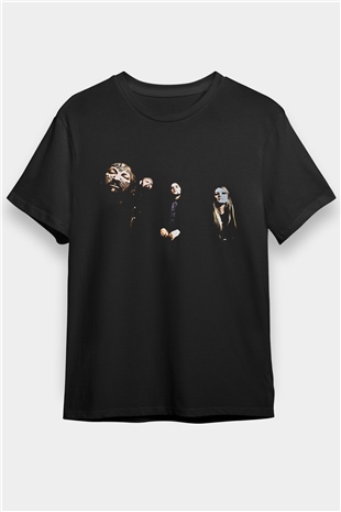 Electric Wizard Baskılı Unisex Siyah Tişört - Tshirt