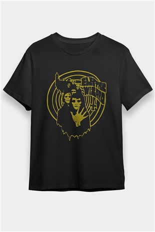 Electric Wizard Baskılı Unisex Siyah Tişört - Tshirt