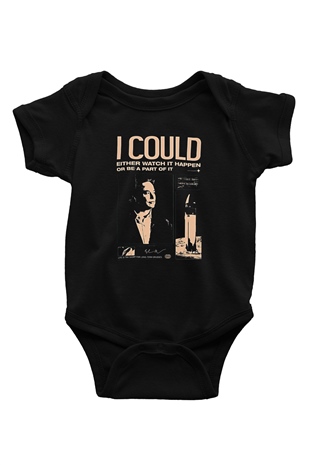 Elon Musk Baskılı Unisex Siyah Bebek Body - Zıbın