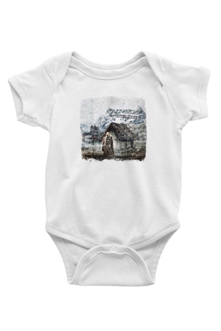 Eluveitie Baskılı Unisex Beyaz Bebek Body - Zıbın