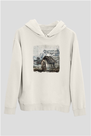Eluveitie Baskılı Unisex Beyaz Hoodie