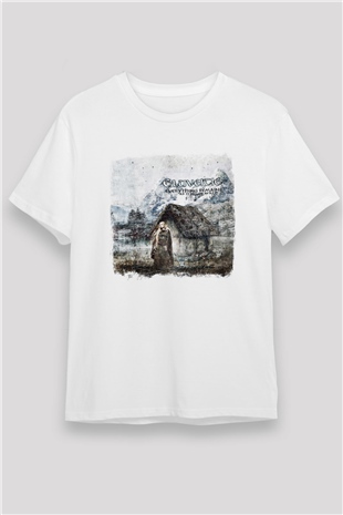 Eluveitie Baskılı Unisex Beyaz Tişört