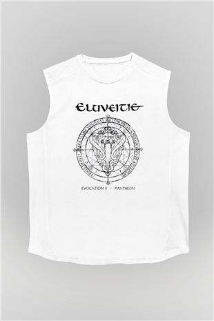 Eluveitie Beyaz Unisex Kolsuz Tişört