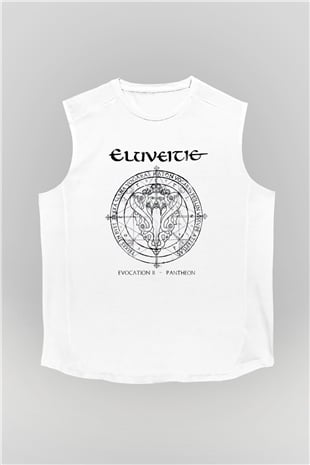 Eluveitie Beyaz Unisex Kolsuz Tişört