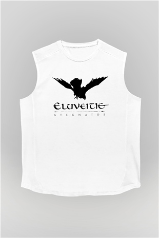 Eluveitie Beyaz Unisex Kolsuz Tişört