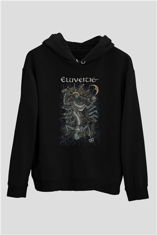 Eluveitie Siyah Unisex Hoodie