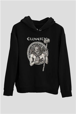 Eluveitie Siyah Unisex Hoodie