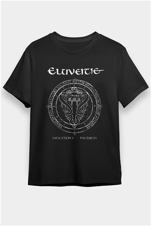 Eluveitie Siyah Unisex Tişört T-Shirt - TişörtFabrikası