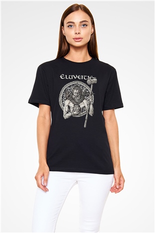 Eluveitie Siyah Unisex Tişört T-Shirt - TişörtFabrikası