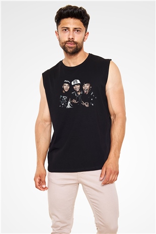 Emblem3 Siyah Unisex Kolsuz Tişört