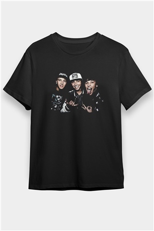 Emblem3 Siyah Unisex Tişört T-Shirt - TişörtFabrikası