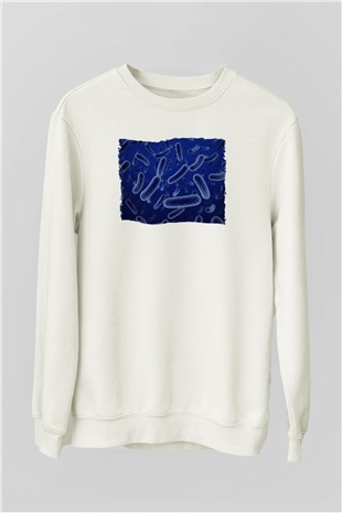 Embriyolog Beyaz Unisex Sweatshirt
