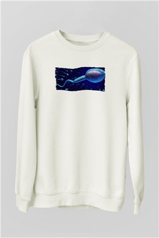 Embriyolog Beyaz Unisex Sweatshirt