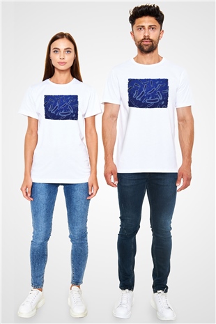 Embriyolog Beyaz Unisex Tişört T-Shirt - TişörtFabrikası