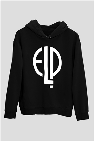 Emerson, Lake and Palmer Siyah Unisex Hoodie