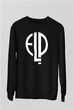 Emerson, Lake and Palmer Siyah Unisex Sweatshirt
