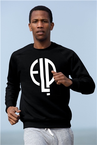 Emerson, Lake and Palmer Siyah Unisex Sweatshirt