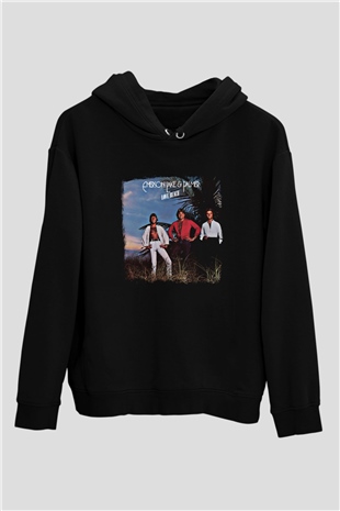 Emerson,Lake and Palmer Baskılı Unisex Siyah Hoodie