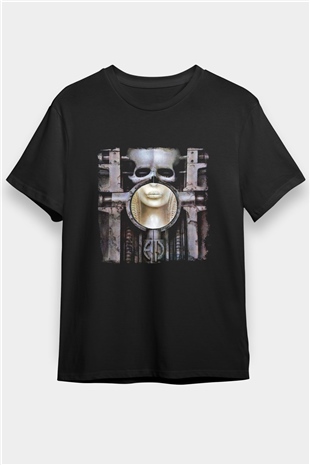 Emerson,Lake and Palmer Baskılı Unisex Siyah Tişört