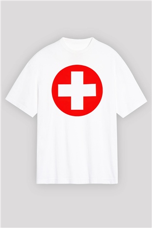 Eminem Beyaz Unisex Oversize Tişört T-Shirt