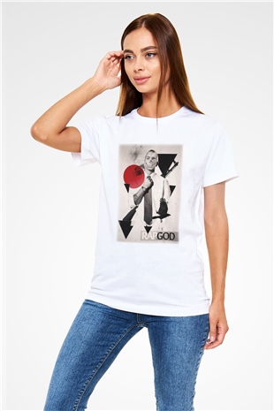 Eminem Beyaz Unisex Tişört T-Shirt - TişörtFabrikası