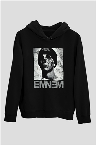 Eminem Siyah Unisex Hoodie