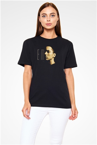 Eminem Siyah Unisex Tişört T-Shirt - TişörtFabrikası