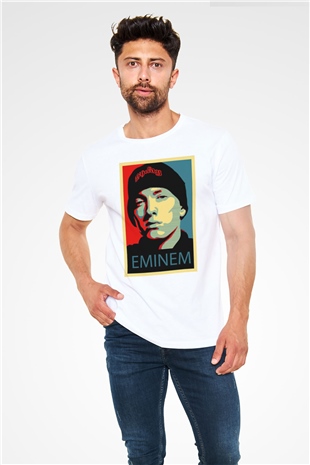 Eminem Siyah Unisex Tişört T-Shirt - TişörtFabrikası