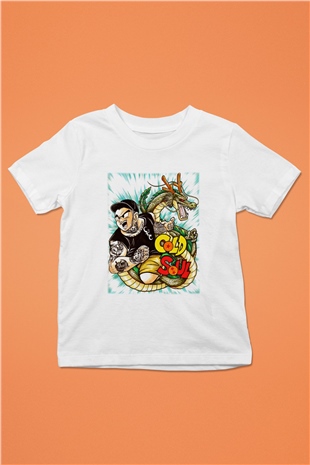 Emmure Baskılı Beyaz Unisex Çocuk Tişört