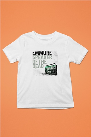 Emmure Baskılı Unisex Beyaz Çocuk Tişört