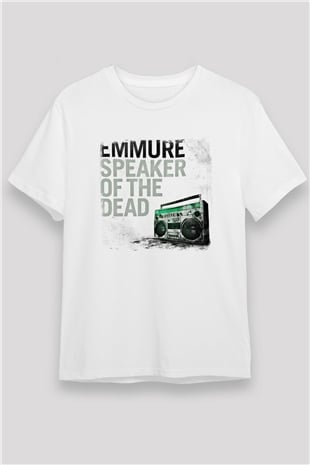 Emmure Baskılı Unisex Beyaz Tişört