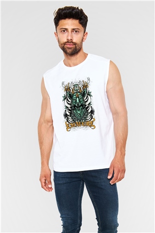 Emmure Beyaz Unisex Kolsuz Tişört