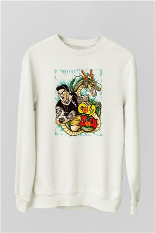 Emmure Beyaz Unisex Sweatshirt