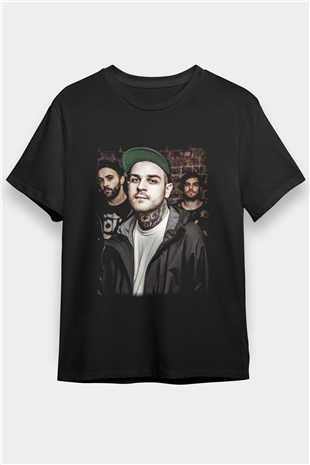 Emmure Siyah Unisex Tişört T-Shirt - TişörtFabrikası