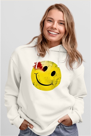 EmojiBeyaz  Unisex Hoodie