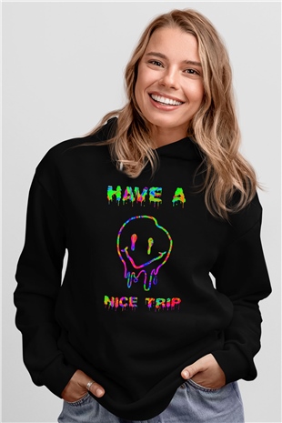 EmojiSiyah  Unisex Hoodie