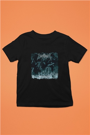 Emperor Baskılı Unisex Siyah Çocuk Tişört