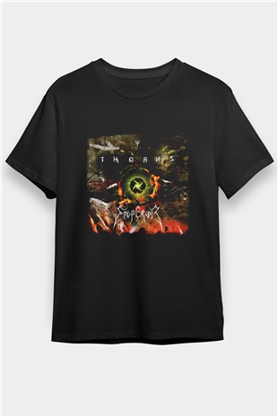 Emperor Baskılı Unisex Siyah Tişört