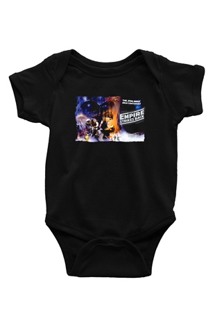 Empire Strikes Back Siyah Bebek Body - Zıbın