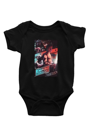 Empire Strikes Back Siyah Bebek Body - Zıbın