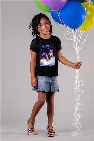 Empire Strikes Back Siyah Unisex  Çocuk Tişört