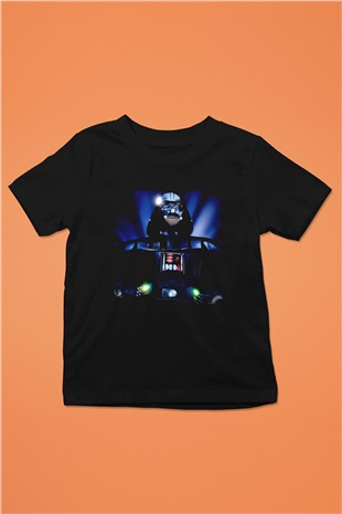Empire Strikes Back Siyah Unisex  Çocuk Tişört