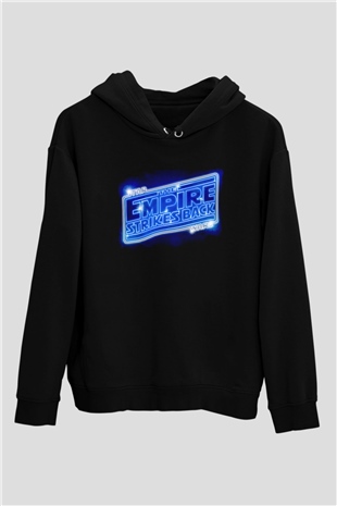 Empire Strikes Back Siyah Unisex Hoodie