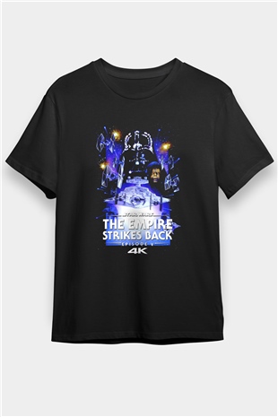 Empire Strikes Back Siyah Unisex Tişört
