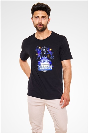 Empire Strikes Back Siyah Unisex Tişört